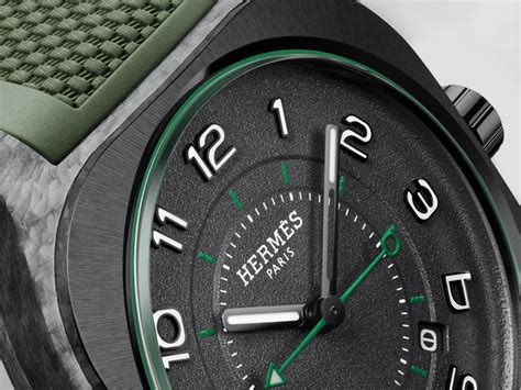 hermes h08 watch green|Hermes h08 for sale.